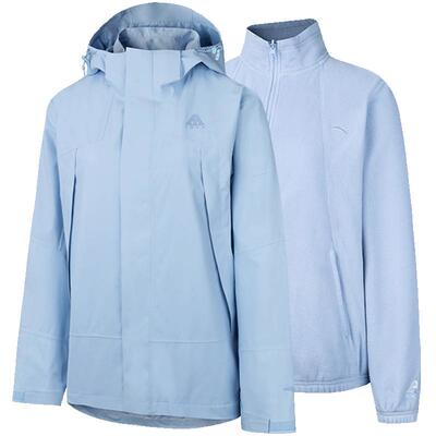 安踏水壳冲锋衣三合一户外加绒