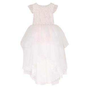 IVY HOUSE常春藤女童秋新款 闪亮蓬纱华丽公主裙轻奢礼服裙连衣裙