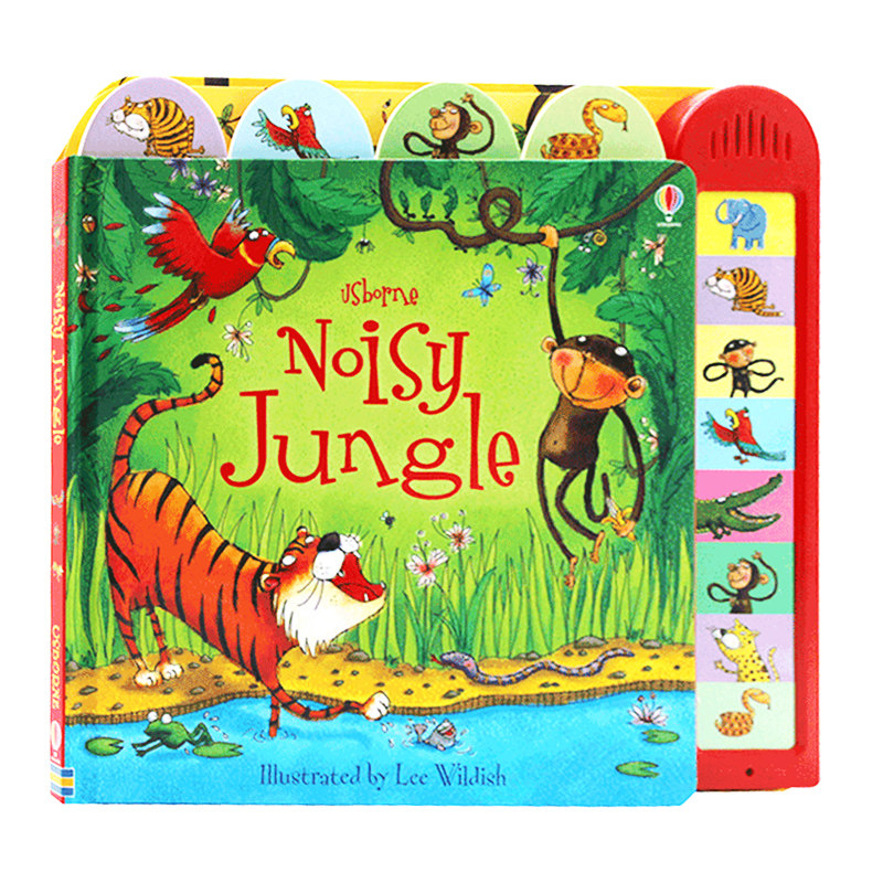 Usborne出品闹闹音乐书丛林