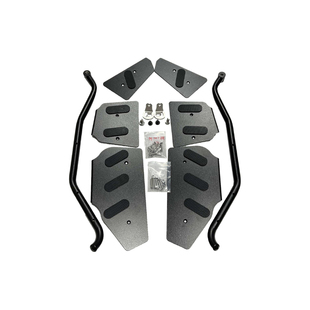 适用宝马c400gt旅行c400x运动护杠保险杠踏板一体射灯专用改装件