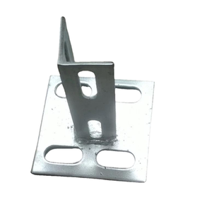 角铁承重支架三角铁立柱角钢镀锌固定底座焊接支撑架角铁立柱支架