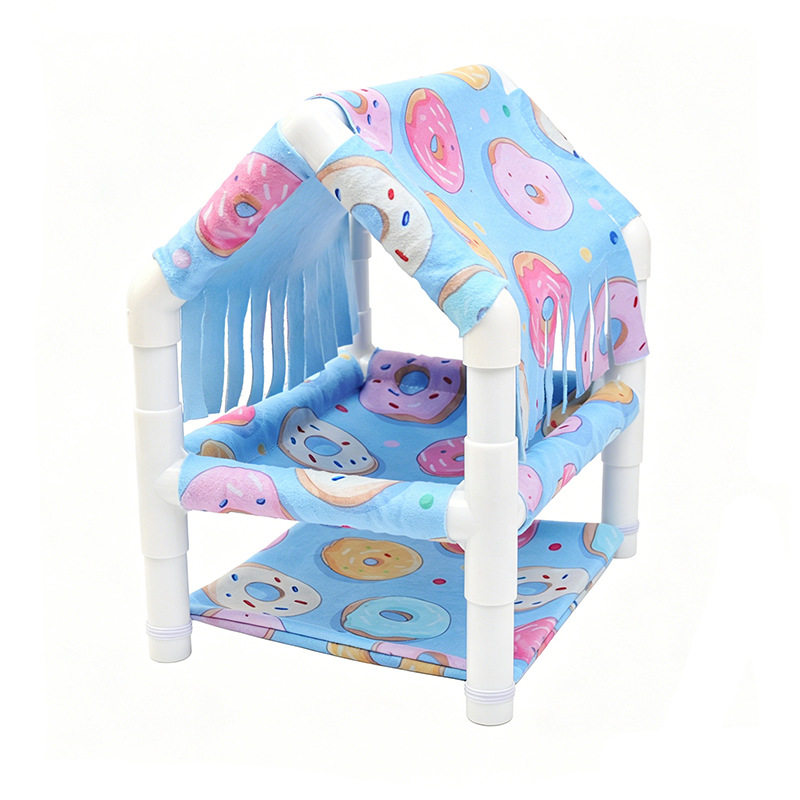 小宠双层躲避屋造景用品四季通用