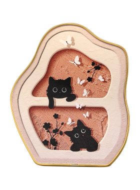 紫香凝暹罗招财猫玄关桌面装饰品