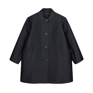 【季末折扣】JNBY/江南布衣26春新品风衣H型翻领长袖5Q2911630