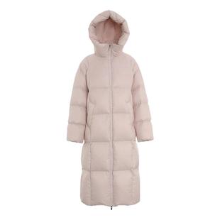 2025新款羽绒服加厚鹅绒衣360g高充绒90鹅绒连帽长款冬季女款外套