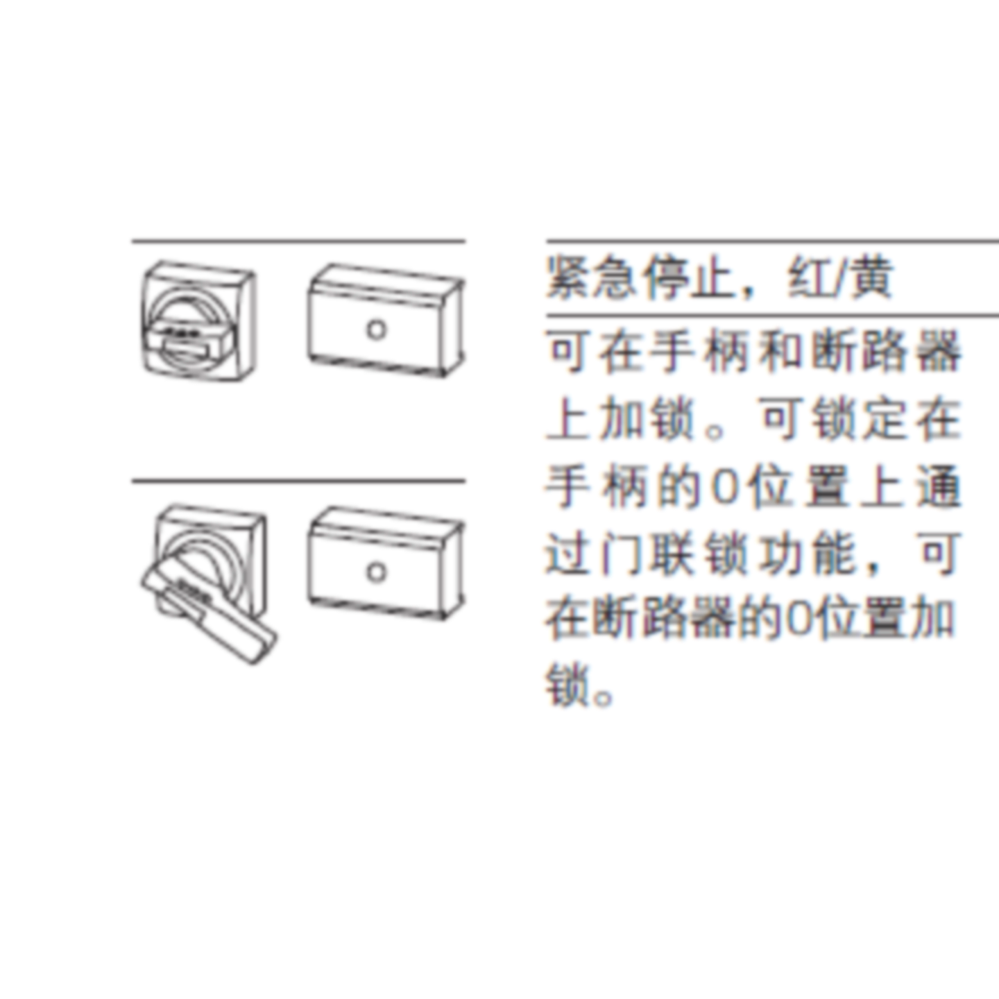 议价伊顿穆勒NZM3-XTVDV门联动塑壳断路器操作手柄原装正品黑色