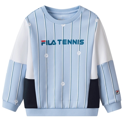 FILA斐乐男童保暖套头卫衣