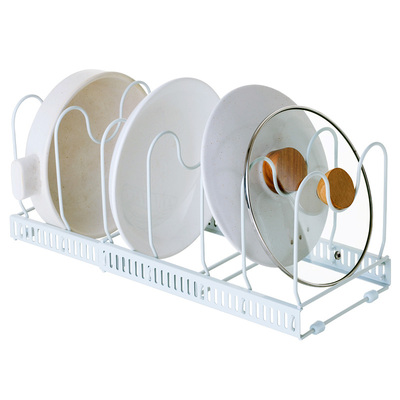 十一维度可调节伸缩橱柜锅架