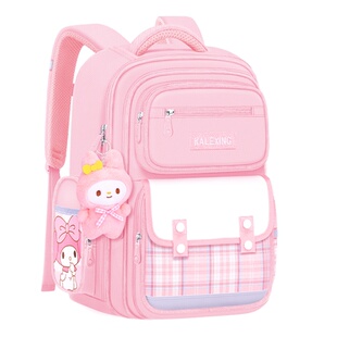 一年级书包小学生女生2025新款超轻减负护脊三到六女孩大容量儿童