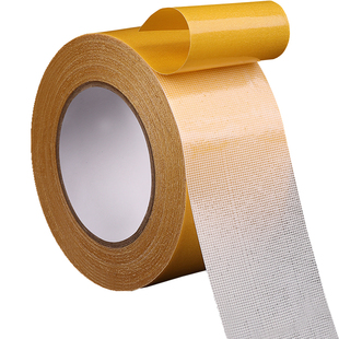 春联对联福字春字专用强力布基双面胶高粘度婚庆酒店地毯固定粘贴地板革拼接墙面不留痕透明门对网纹网格胶带