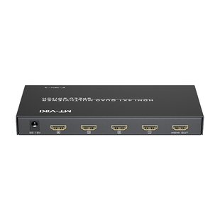 迈拓维矩 HDMI分割器4进1出画面分屏器 游戏搬砖逆水寒地下城魔兽多开 送线 MT-SW041-B