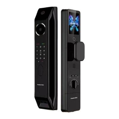 凯迪仕双子星P30Promax双摄猫眼升级版指纹锁3D人脸识别智能门锁