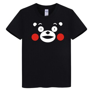 熊本吉祥物 くまモン kumamon 萌熊 t恤 纯棉短袖衣服 动漫周边