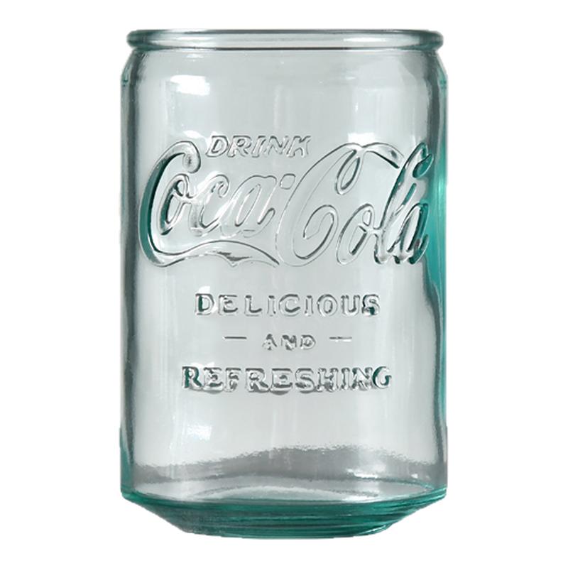 迦乐西班牙进口CocaCola授权环保玻璃简约创意水杯可乐果汁冷饮