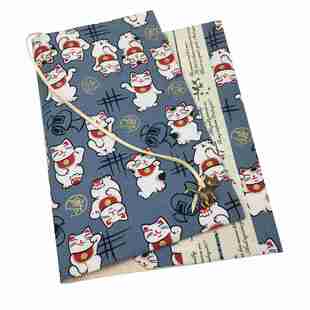 布书皮hobo余白书衣a5/a6手账本布艺封皮书套保护套可调节可定制