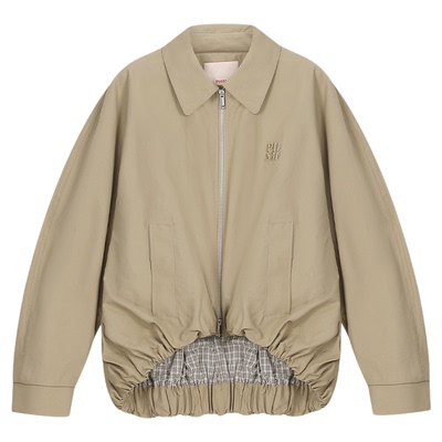 【王一菲同款】PHISM25年秋冬新品翻领外套英伦经典风夹克外套