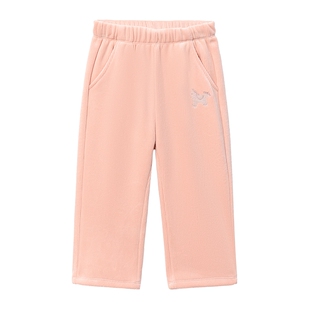 朗姿童装/ETTOI爱多娃儿童休闲灯芯绒直筒裤子男女童长裤冬季新款