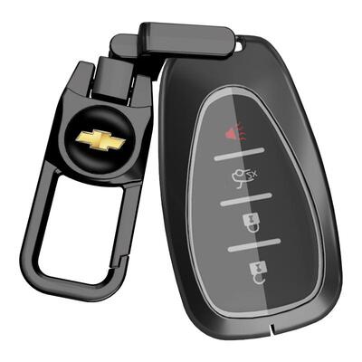 适用于雪佛兰钥匙套枪色金属壳