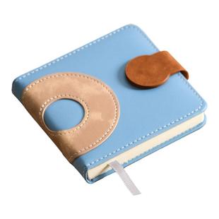 口袋本迷你小笔记本本子随身记便携式a7正方形小本本记事本小清新简约英语背单词记忆本横线款网格空白日记本