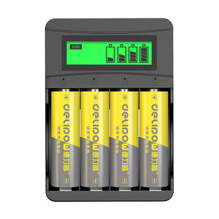 德力普充电电池5号大容量闹钟遥控器KTV话筒通用套装aaa镍氢7号