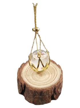 天气预报瓶吊坠纯银情侣