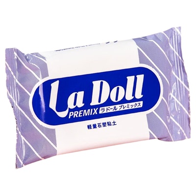 ladoll石塑粘土手工diy材料包帕蒂格粉蓝包免烤陶泥亮油泥塑黏土