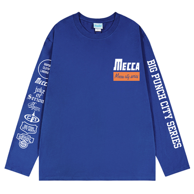 长袖T恤嘻哈HEYBIG复古纯棉百搭