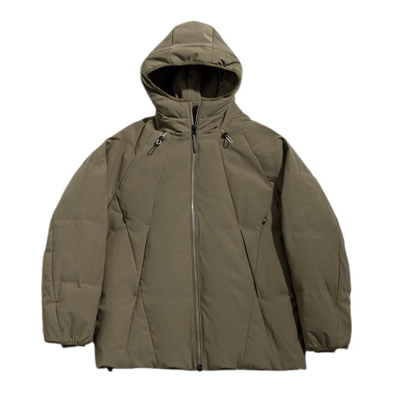 海上公路户外登山羽绒服男士冬季85鸭绒时尚百搭城市休闲连帽外套