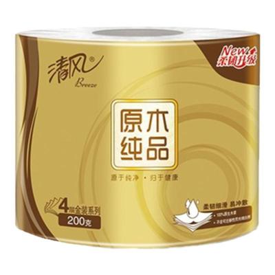 清风卷纸4层200克27卷