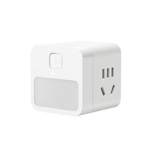 公牛转换插头拓转器多功能带开关小夜灯电源无线插座一转三分插器