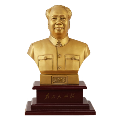 怀东纯铜祝福客厅长辈礼品毛主席