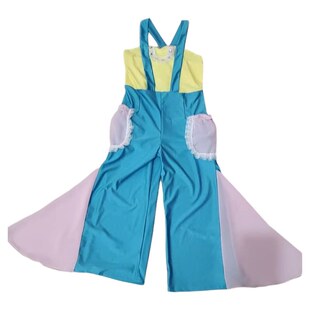 茶山小阿妹演出服儿童舞蹈服茶山情歌草帽子蝴蝶道具六一表演服装