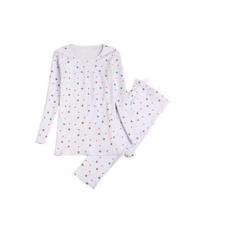 100%纯棉孕妇秋衣秋裤套装月子服