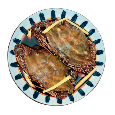 韩式酱螃蟹韩国酱母蟹梭子蟹炝蟹