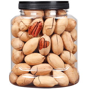 碧根果奶油味500g坚果干果仁零食散装整箱5斤罐装原味过年年货