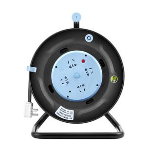 公牛插座线盘移动电缆绕线卷盘延长线排插线轴空盘线滚子30米50米