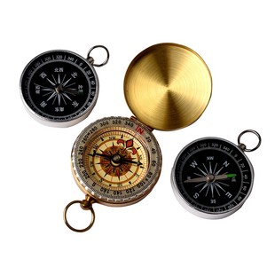 指南针户外迷你便携成人儿童学生多功能登山大号车载指北针罗盘仪