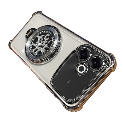 适用oppoA6spro带旋转发财支架壳