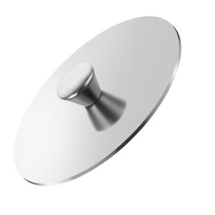 无孔密封地漏盖子闲置封口盖圆形防臭不锈钢浴室卫生间下水道防虫