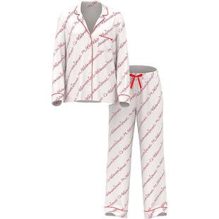 【情人节礼物】维密大秀系列居家舒适简约长袖长裤睡衣套装女