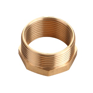 全铜堵头4分6分内丝堵帽盖外丝闷头PPR管堵四分六分丝堵水管堵头