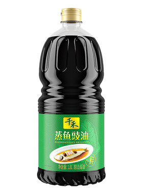 千禾蒸鱼豉油1.8L*1瓶蒸蛋海鲜