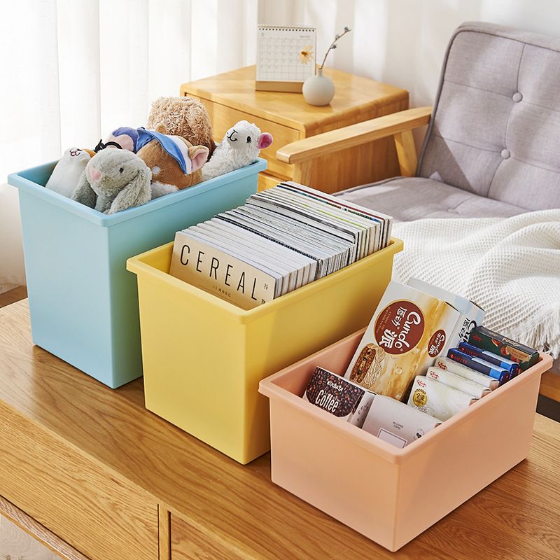 箱子收纳文件收纳盒书本收纳收纳箱箱塑料玩具衣服整理