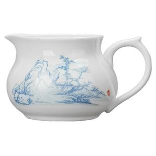 金灶KP-75B青花陶瓷公道杯手工大容量茶海匀茶器泡茶专用分茶器