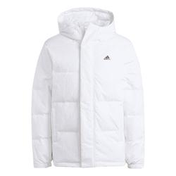 阿迪达斯男女同款连帽鸭绒羽绒服