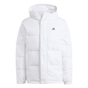 保暖连帽鸭绒羽绒服男女同款adidas阿迪达斯轻运动IZ4883