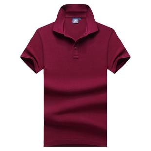 POLO衫男装短袖商务休闲宽松大码纯棉保罗衫夏季上衣针织翻领t恤