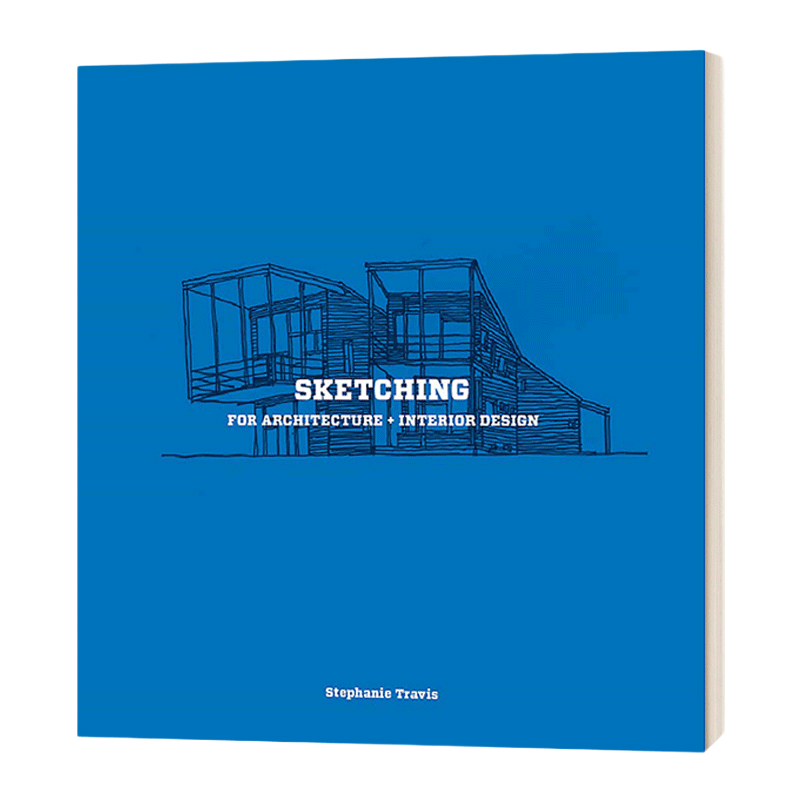 英文原版 Sketching for Architecture + Interior Design 建筑及室内设计草图 英文版 进口英语原版书籍