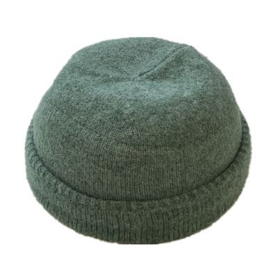 日系瓜皮简约复古小圆帽地主帽