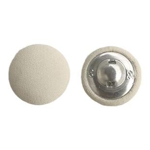 高档白色羊绒毛呢包布纽扣大衣扣外套雪纺衬衫布包扣子蘑菇圆形